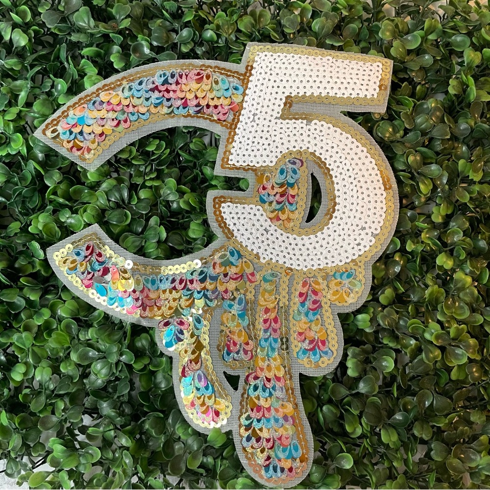 C5 Drip Multi-Color Iron-On Patch